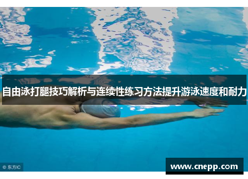 自由泳打腿技巧解析与连续性练习方法提升游泳速度和耐力
